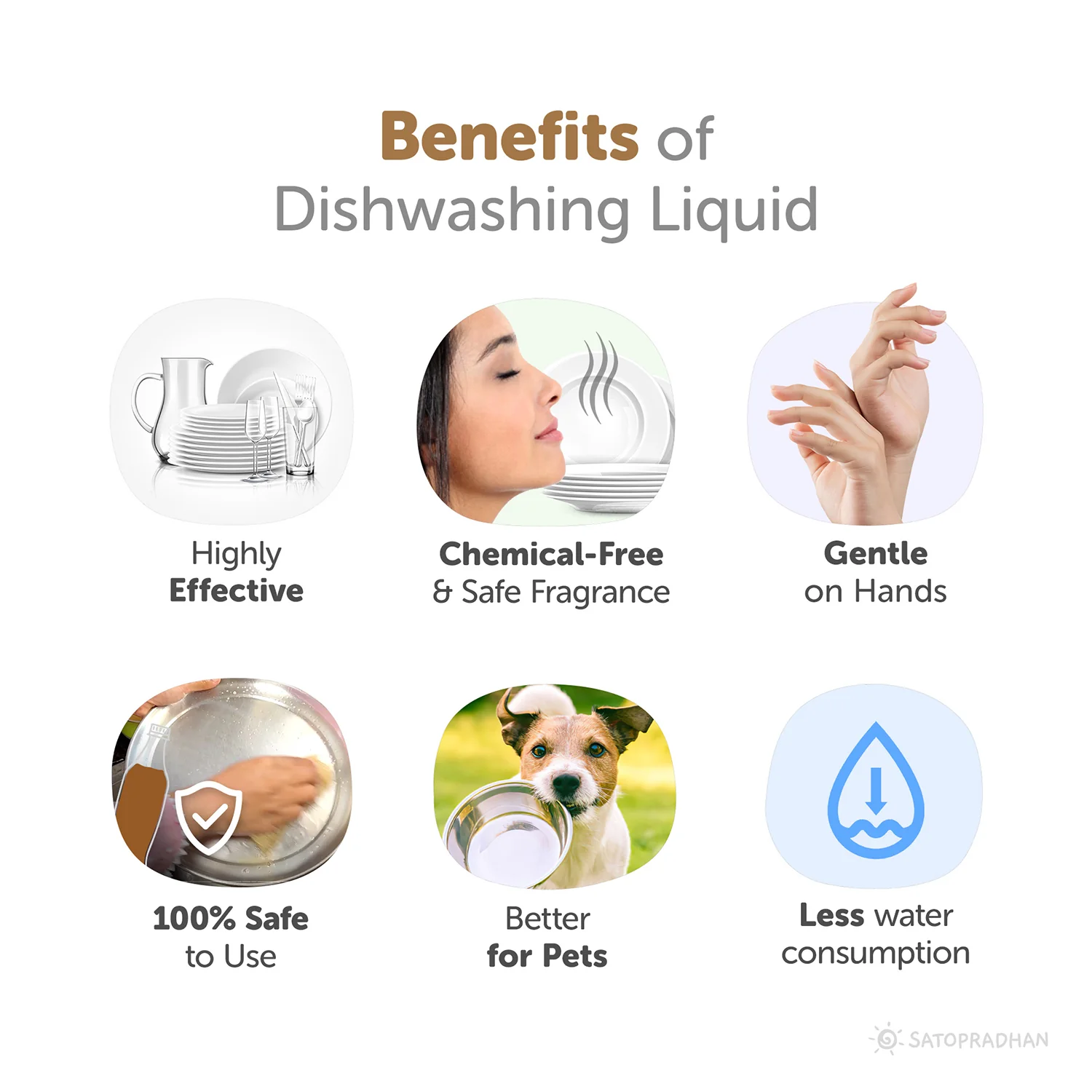 Bio Enzyme Dishwashing Liquid 750ml/1.9L - Natural & Non-Toxic - Safe for Baby Bottles - Image 3