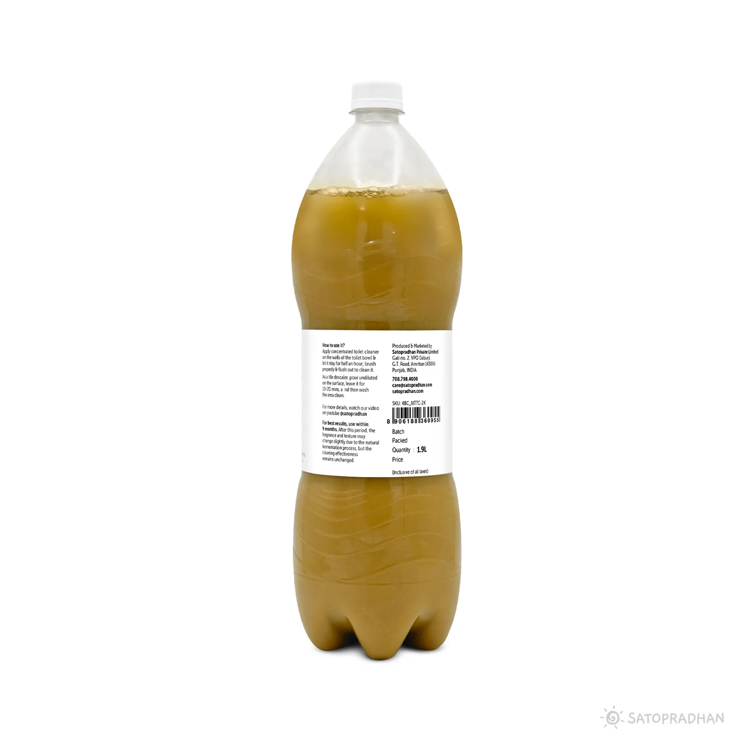 Natural Bioenzyme Toilet Cleaner 750ml/1.9L - Chemical-Free, Eco-Friendly & Septic-Safe Toilet Bowl Cleaner - Image 12
