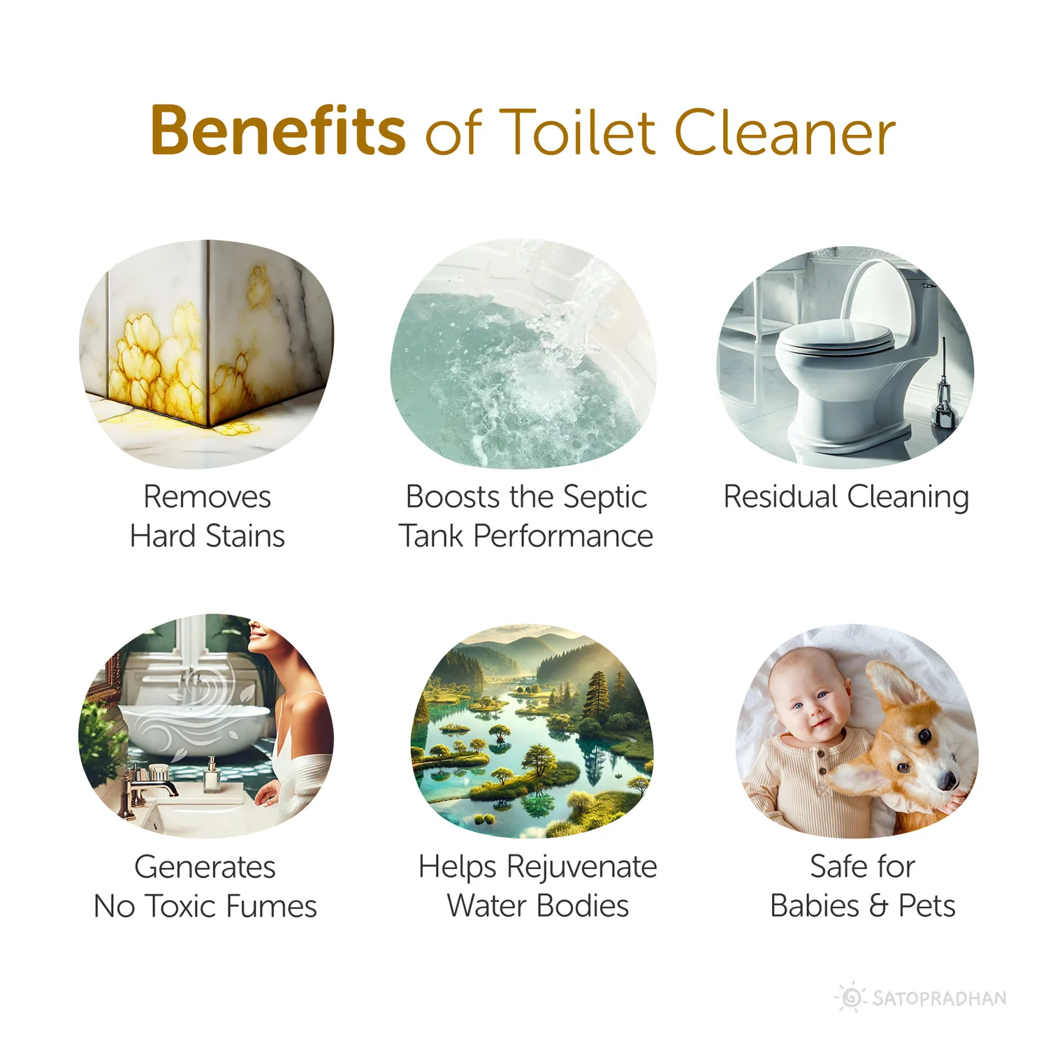 Natural Bioenzyme Toilet Cleaner 750ml/1.9L - Chemical-Free, Eco-Friendly & Septic-Safe Toilet Bowl Cleaner - Image 3
