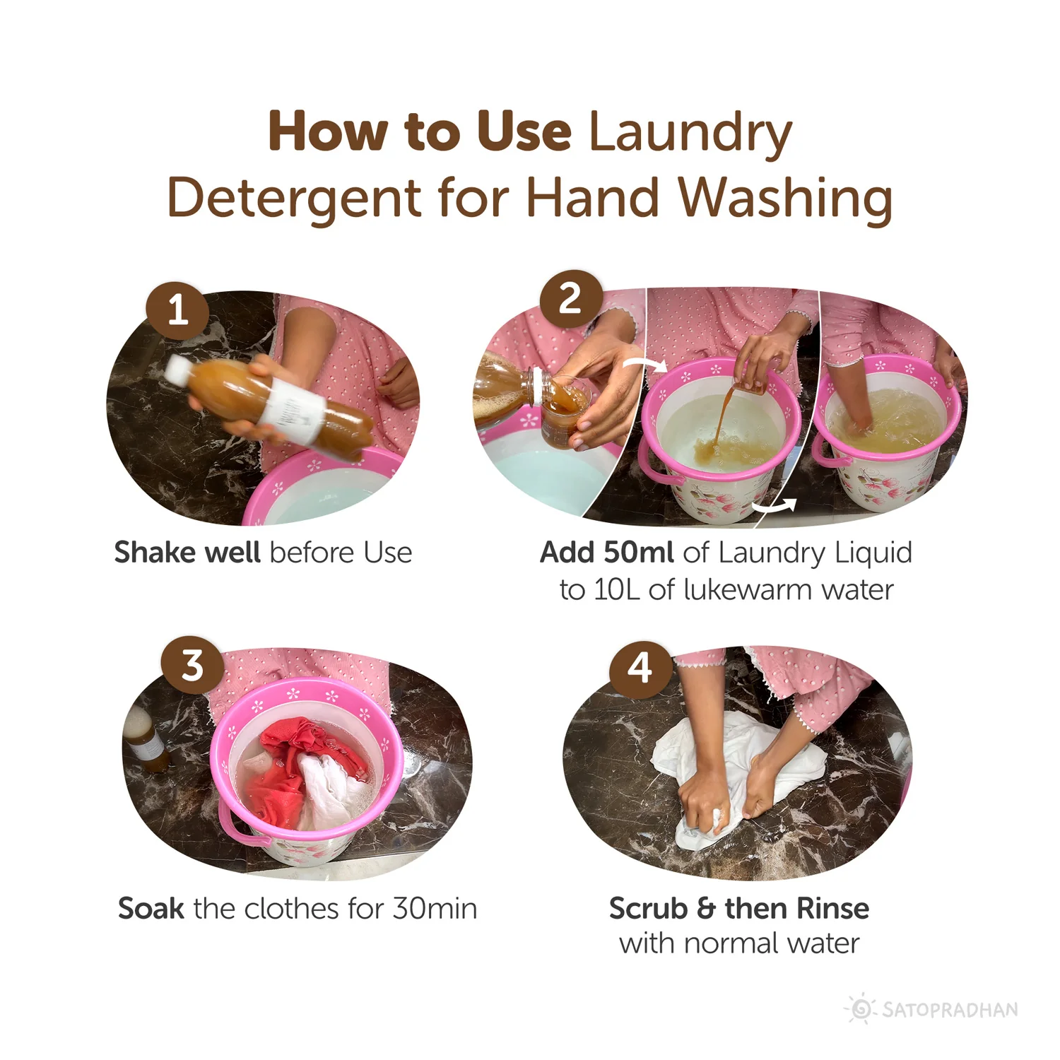 Bioenzyme Laundry Detergent Liquid 750ml/1.9L – Natural, Plant-Based & Eco-Friendly - Image 4