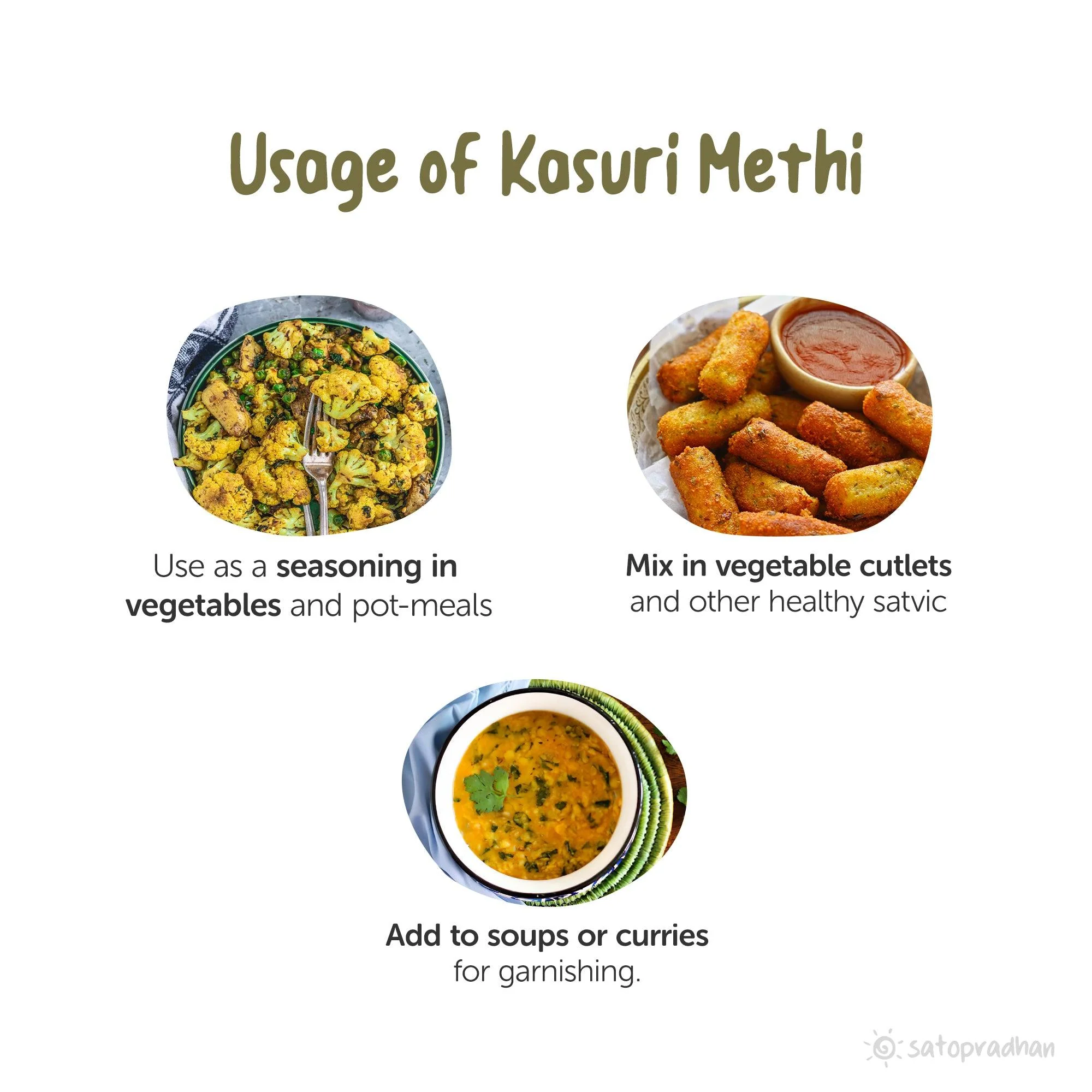 Kasuri Methi Leaves - Dried Fenugreek Leaves - Purely Natural, Organic & Crushed - No Added Chemical Preservatives - Methi Dry Leaves - Image 3