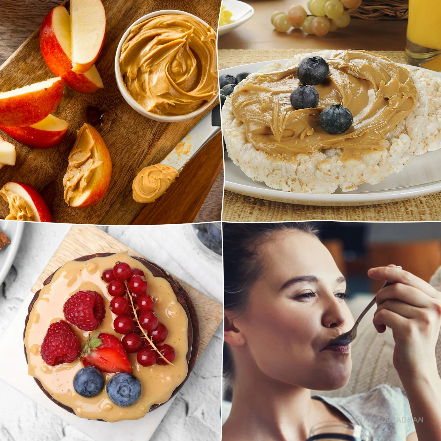 Unsweetened Peanut Butter 500g - Creamy - All Natural, Gluten-Free & Vegan - No Hydrogenated Soybean Oil or Refined Sugar - Unsalted Peanut Butter - Image 5
