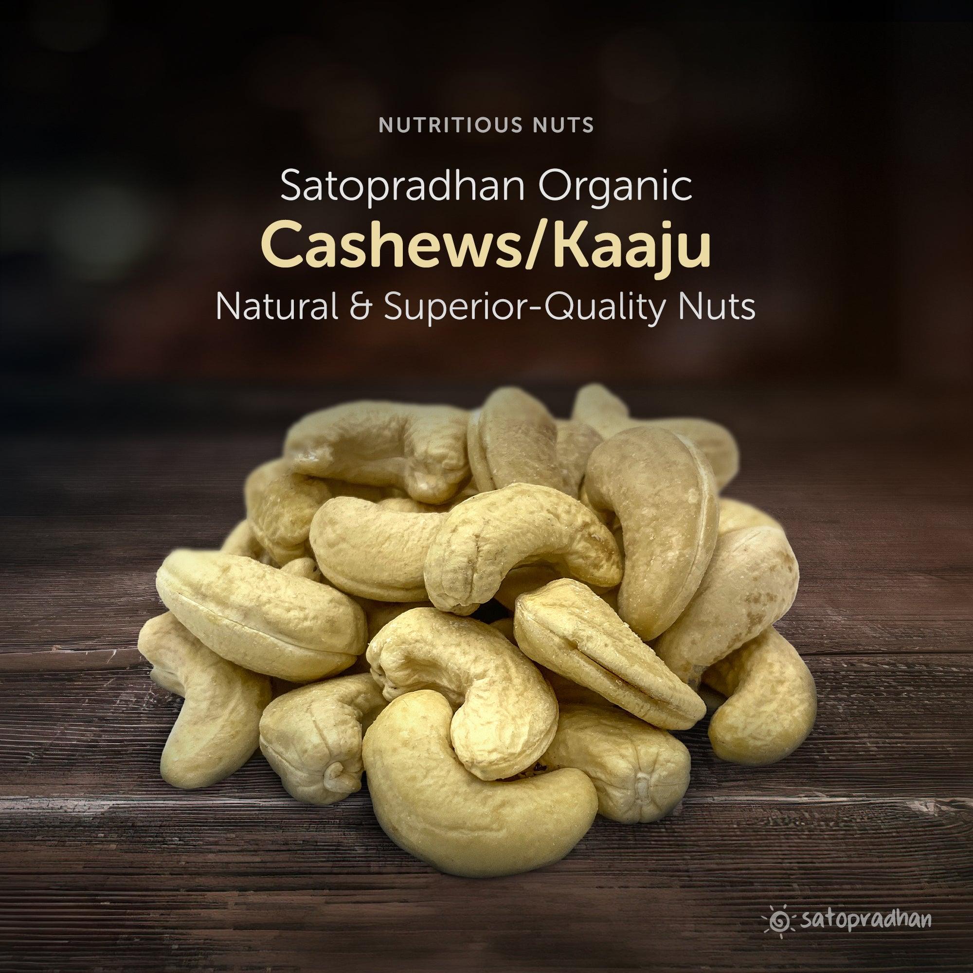 Cashew Nuts Whole - Kaaju 200g - Raw Unsalted Premium Quality  & Organic nuts without Additives or Preservatives - Image 3