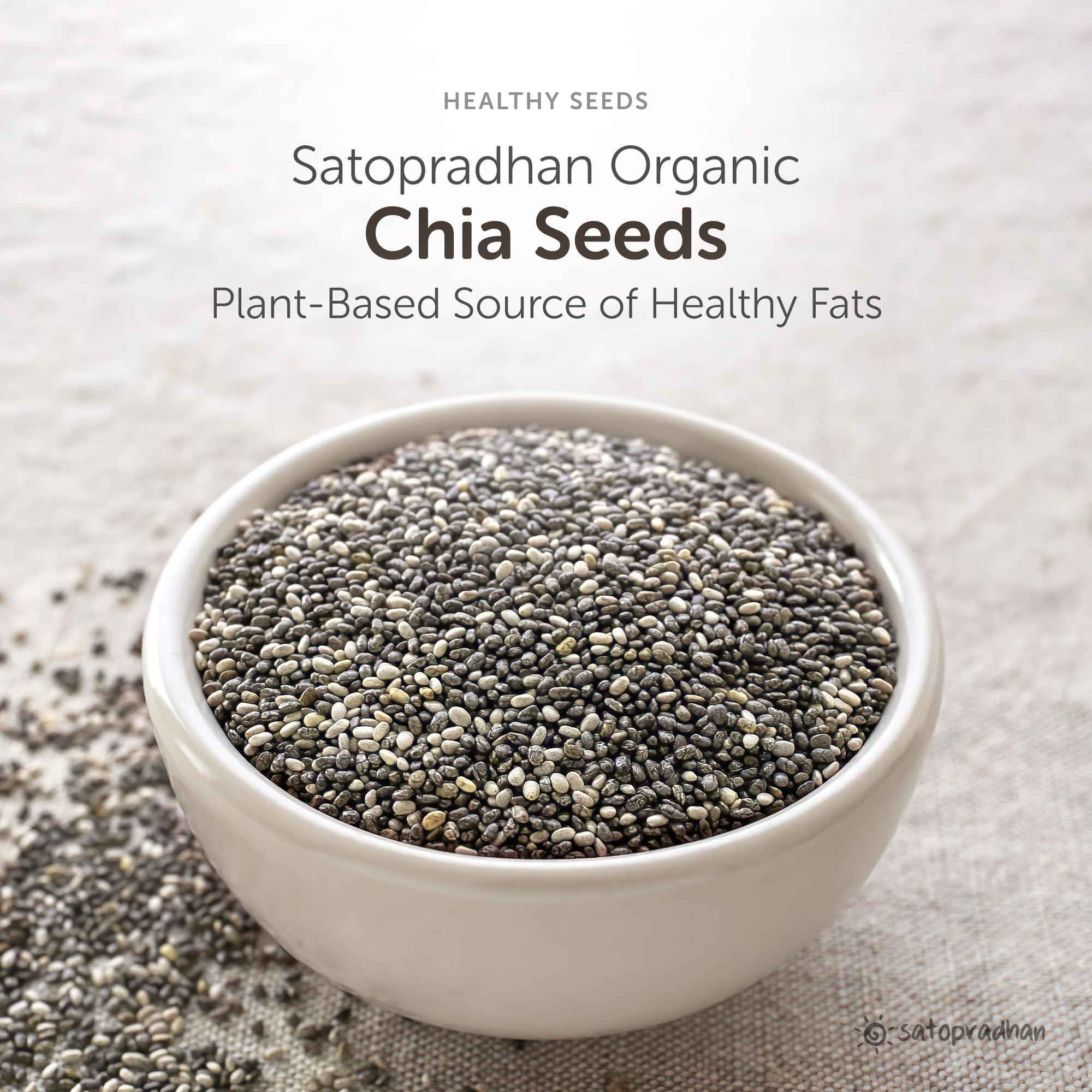 Chia Seeds - Superior Quality Unroasted seeds 200g without Additives - 100% Organic & Natural - Image 3