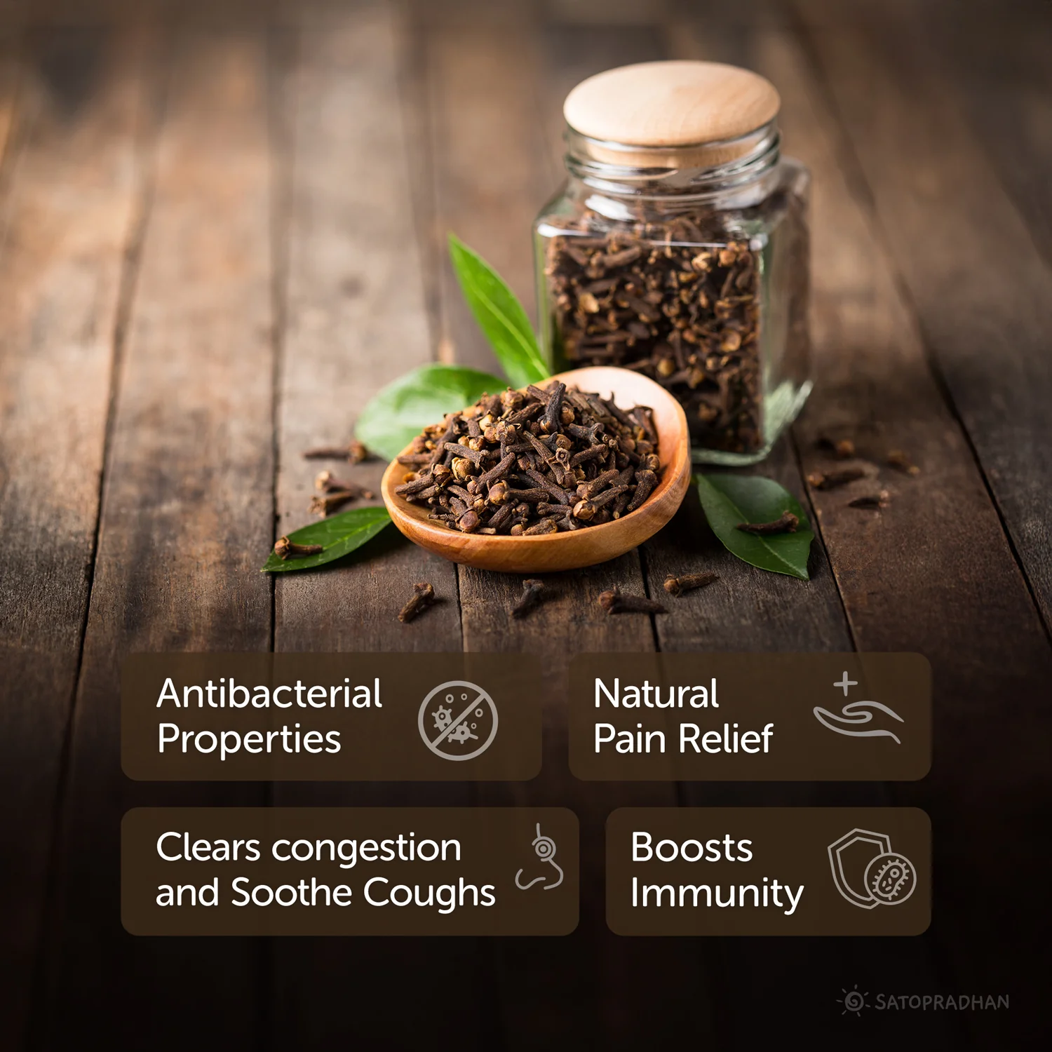 Clove Bud - Laung 50g - Organic & Premium Quality Seeds without Additives - Image 3