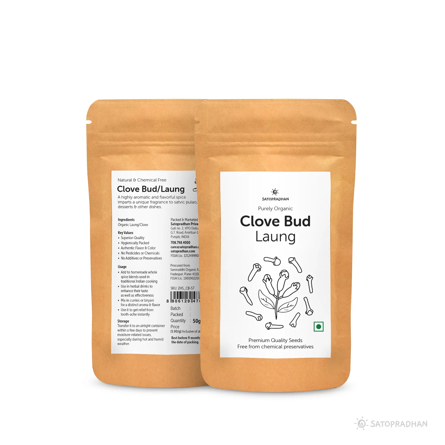 Clove Bud - Laung 50g - Organic & Premium Quality Seeds without Additives - Image 5