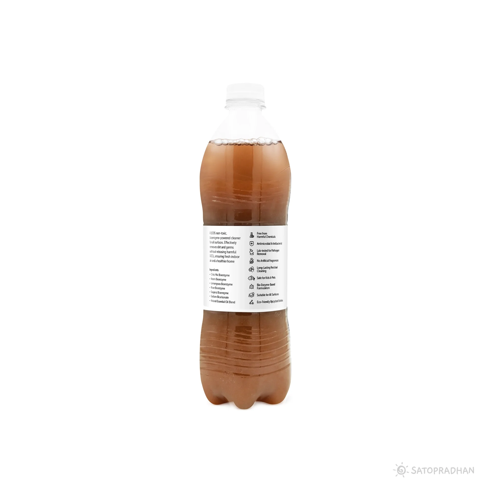 Plant-Based Multi-Surface Cleaner 750 ml - Bio-Enzyme All-Purpose Cleaning Spray - Chemical-Free Glass Cleaner - Image 8