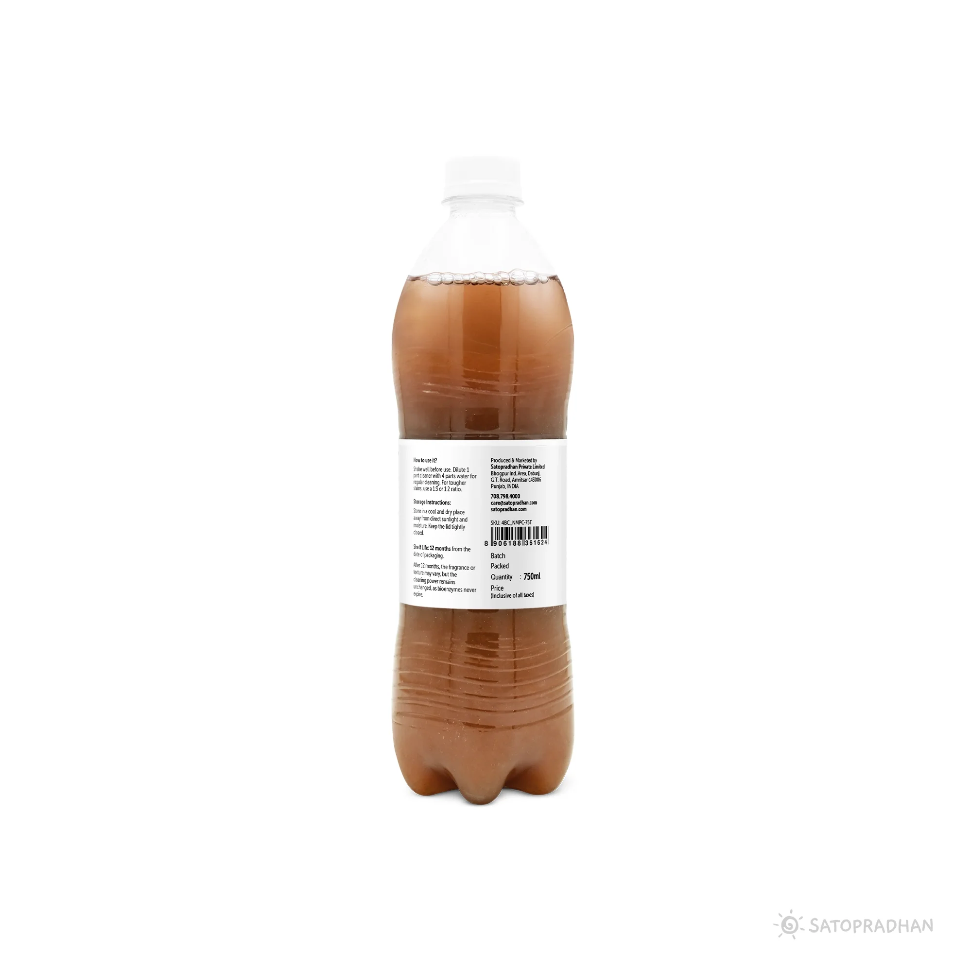 Plant-Based Multi-Surface Cleaner 750 ml - Bio-Enzyme All-Purpose Cleaning Spray - Chemical-Free Glass Cleaner - Image 9