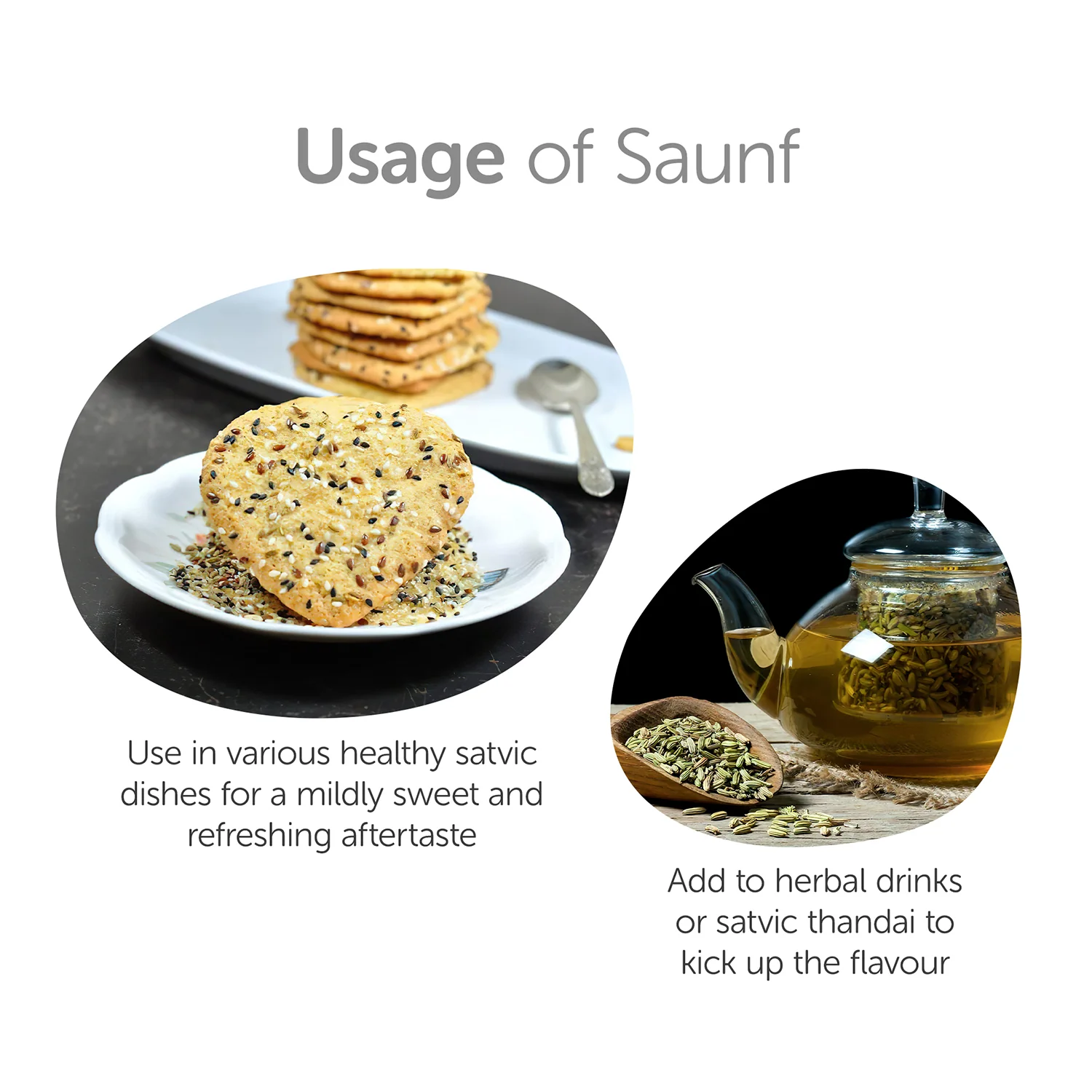 Saunf - Fennel Seeds 200g - 100% Natural, Organically Grown & Unadulterated - Image 3