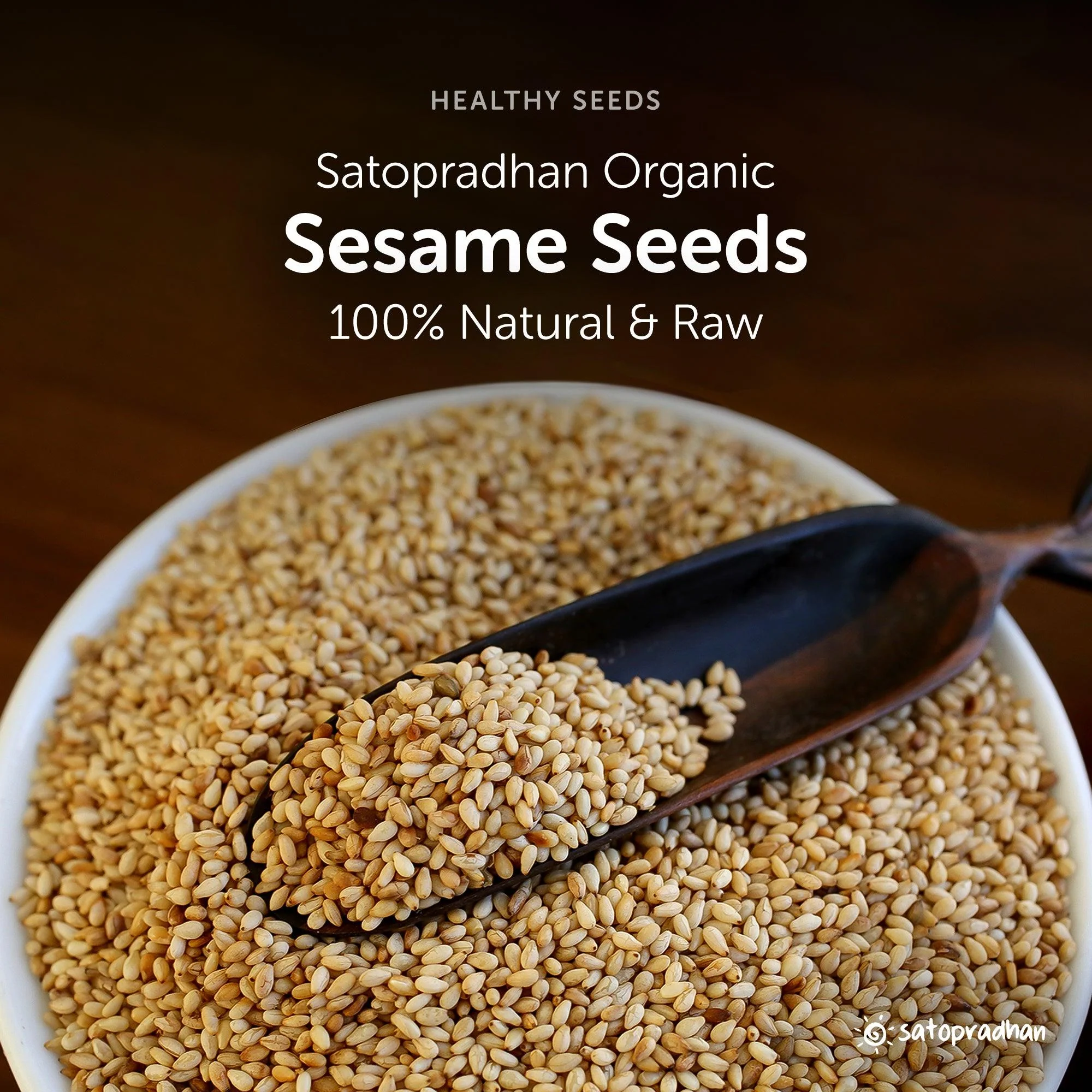 Sesame Seeds White 200g - Choicest Quality Unroasted seeds -Unpolished, Organic & Natural without Additives - Image 4