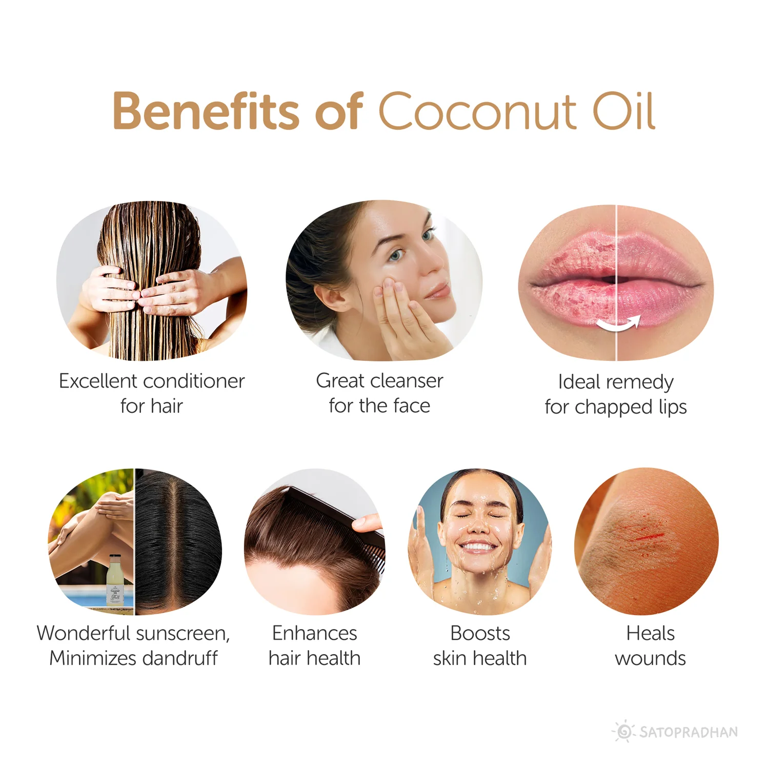 Coconut Oil - 100% Organic, Virgin  & Wooden Cold-pressed- Choose from 1000ml or 500ml Multipurpose Oil Without Chemicals in a Reusable Glass Bottle (Kachi Ghani) - Image 4
