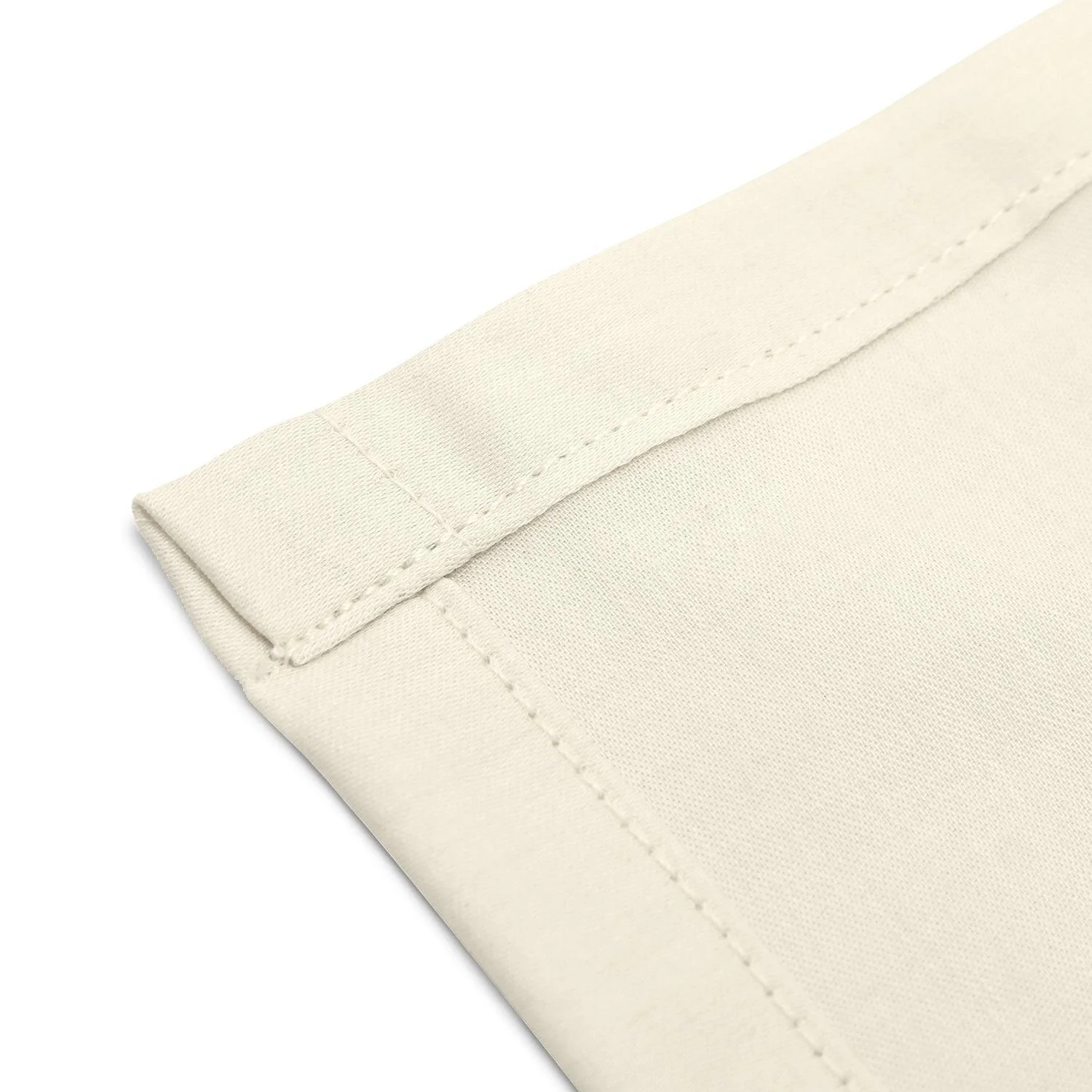 Organic Cotton Handkerchief for Men - 17"x17.5” Large - Set of 6 Soft Men’s Hankies - Cream White Colour - Pure, High-Quality Cloth - Eco-Friendly & Sweat Absorbent Handkerchiefs - Perfect Sustainable Gift - Image 3